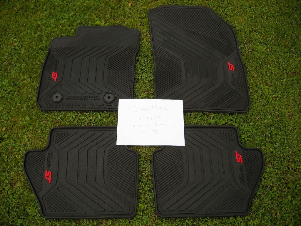 SOLD OEM Ford AllWeather Fiesta ST Floor Mats EE8Z5413300AA Fiesta ST Forum